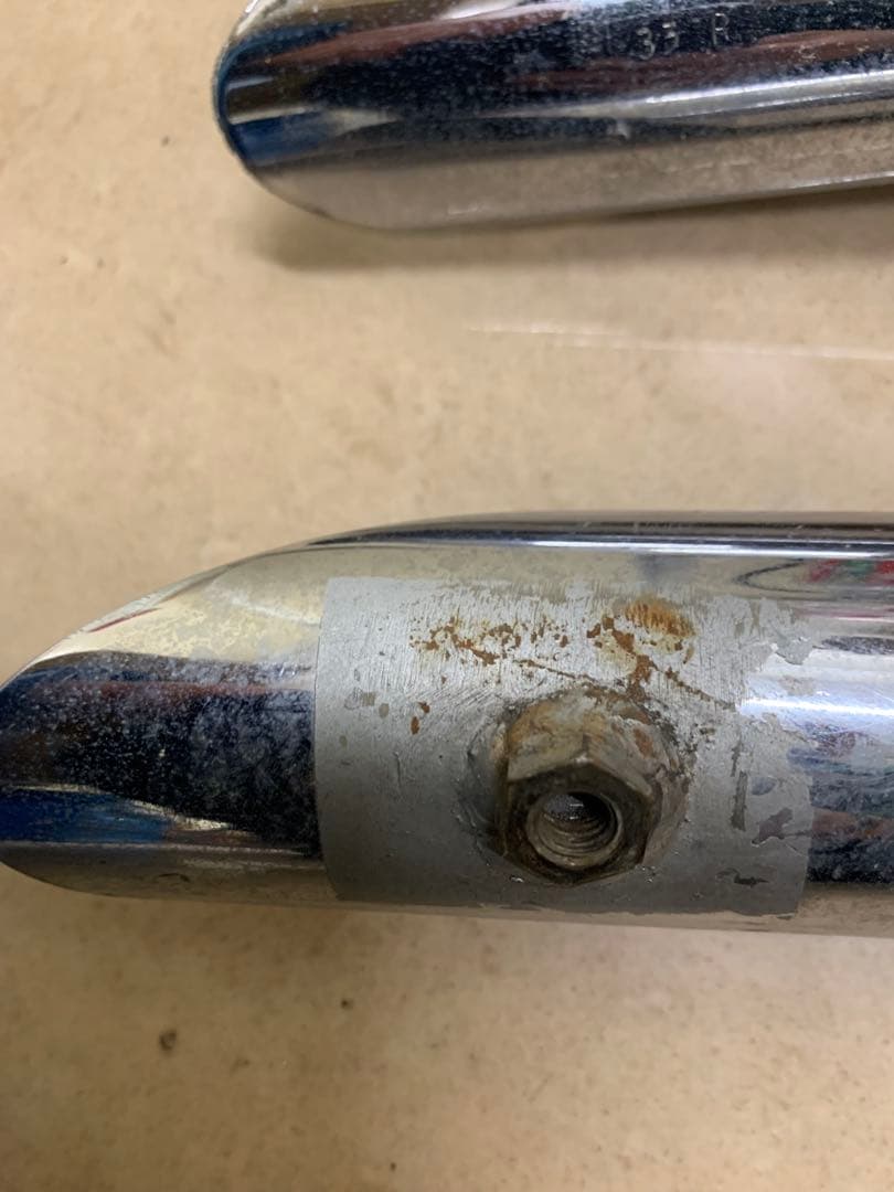 ハーレー ショベル、FXSローライダー1980年 2インチドラックパイプ