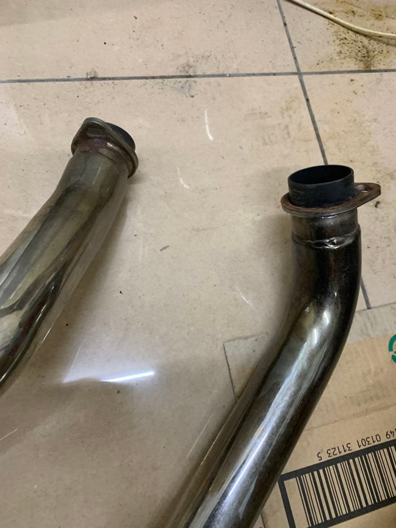 ハーレー ショベル、FXSローライダー1980年 2インチドラックパイプ