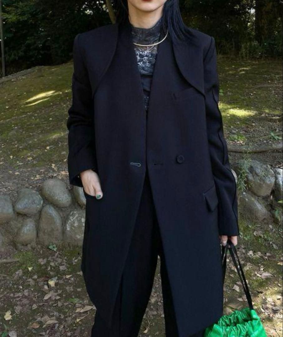 ジャケット・アウター Ameri 3WAY CONSTRUCTION JACKET BLACK