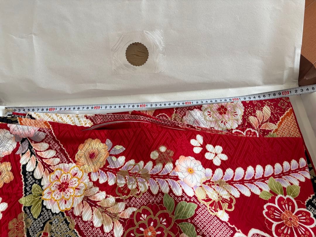 【専用】辻が花・正絹の振袖フルセット+袴フルセット(ブーツ除く