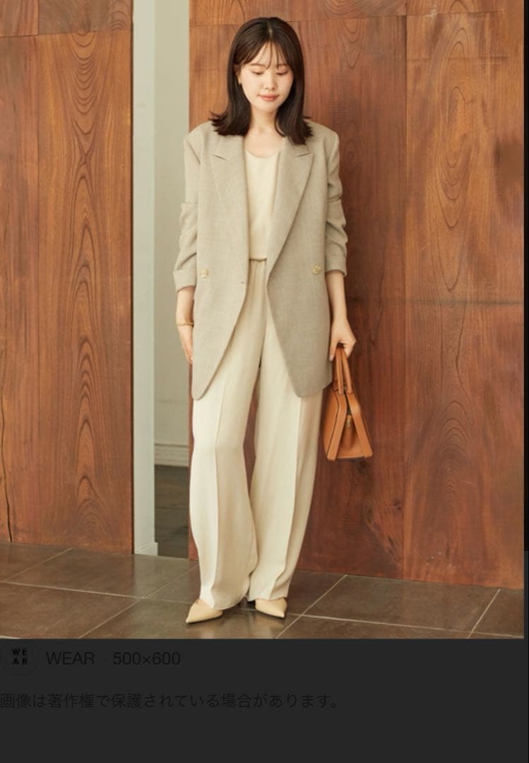 【Plage】R’IAM OXテーラードジャケット