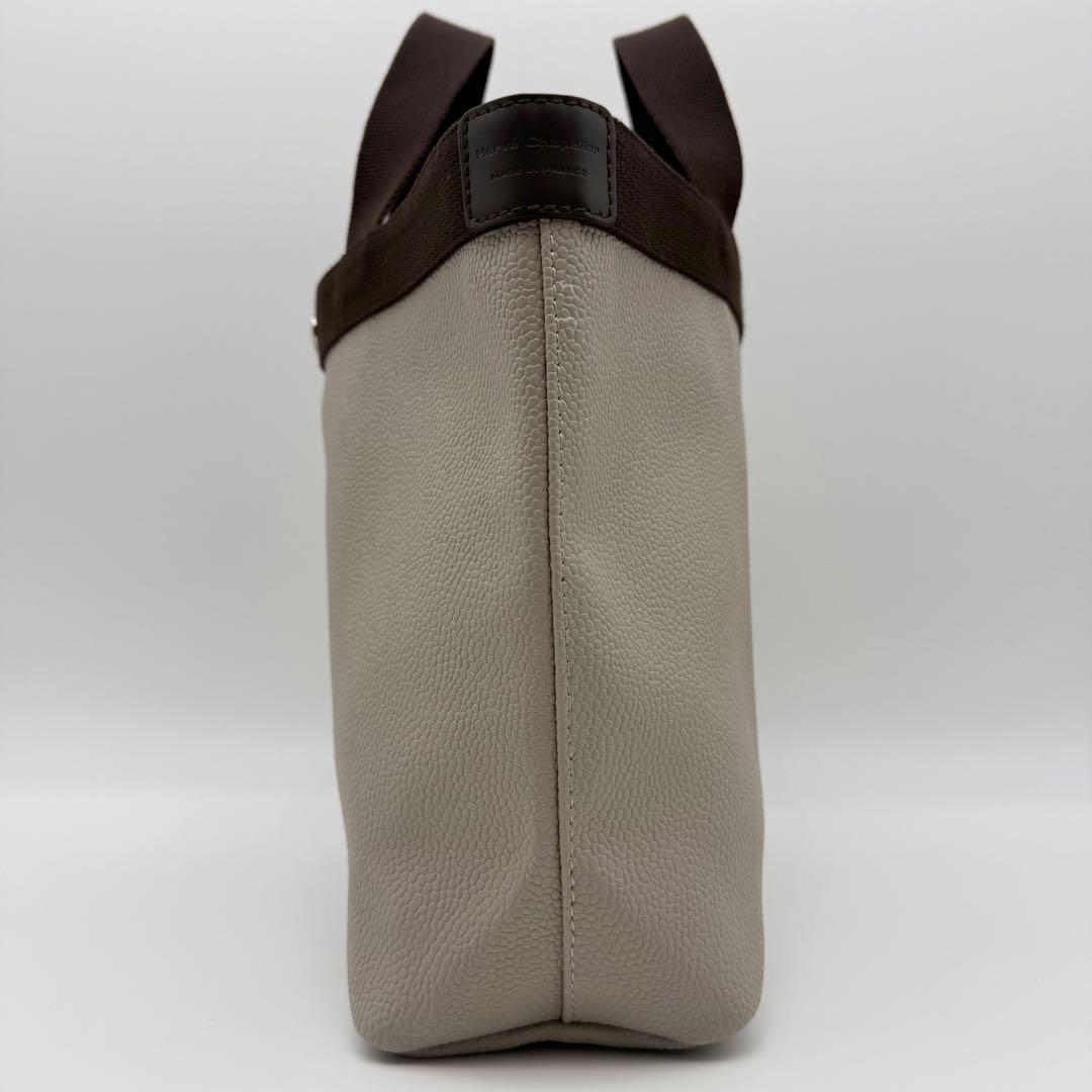 【極美品】Herve Chapelier 704GPスクエアトートバッグ