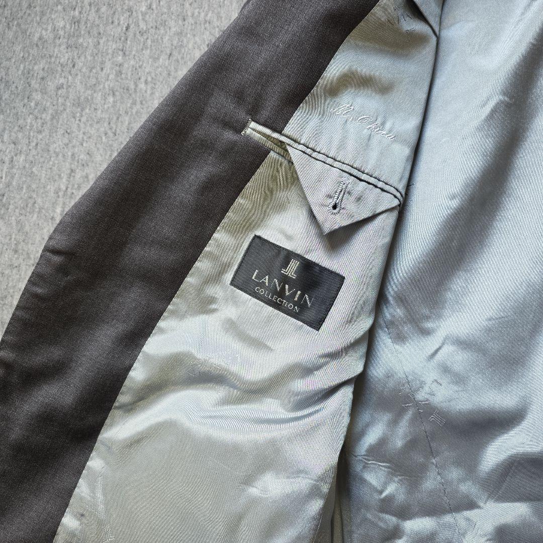 【gibsonさん専用】Lanvin Colle生地スーツ　グレー&ネイビー