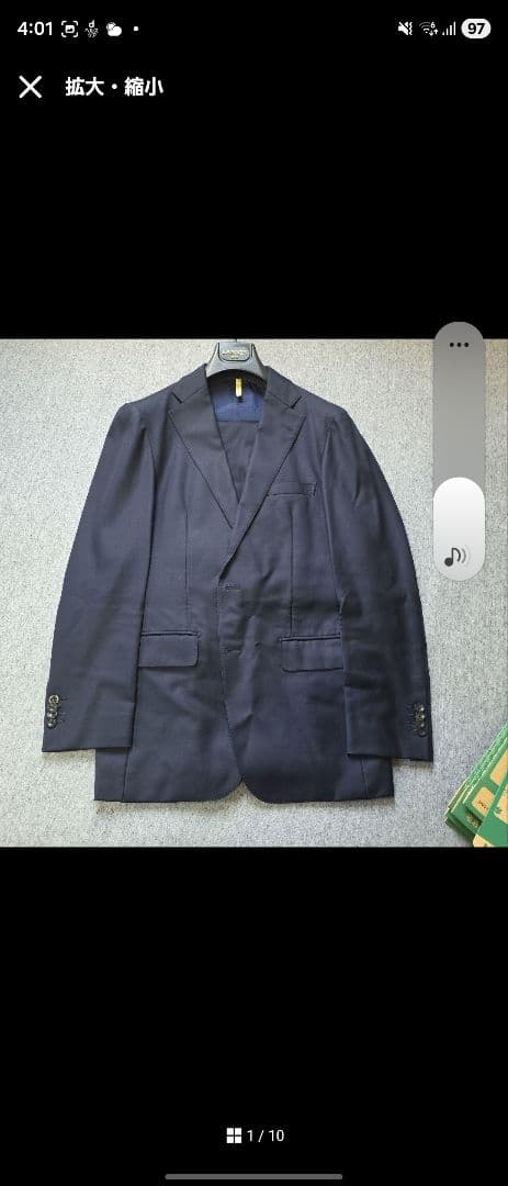【gibsonさん専用】Lanvin Colle生地スーツ　グレー&ネイビー