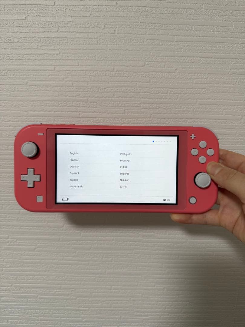 【美品】Nintendo Switch Lite コーラル