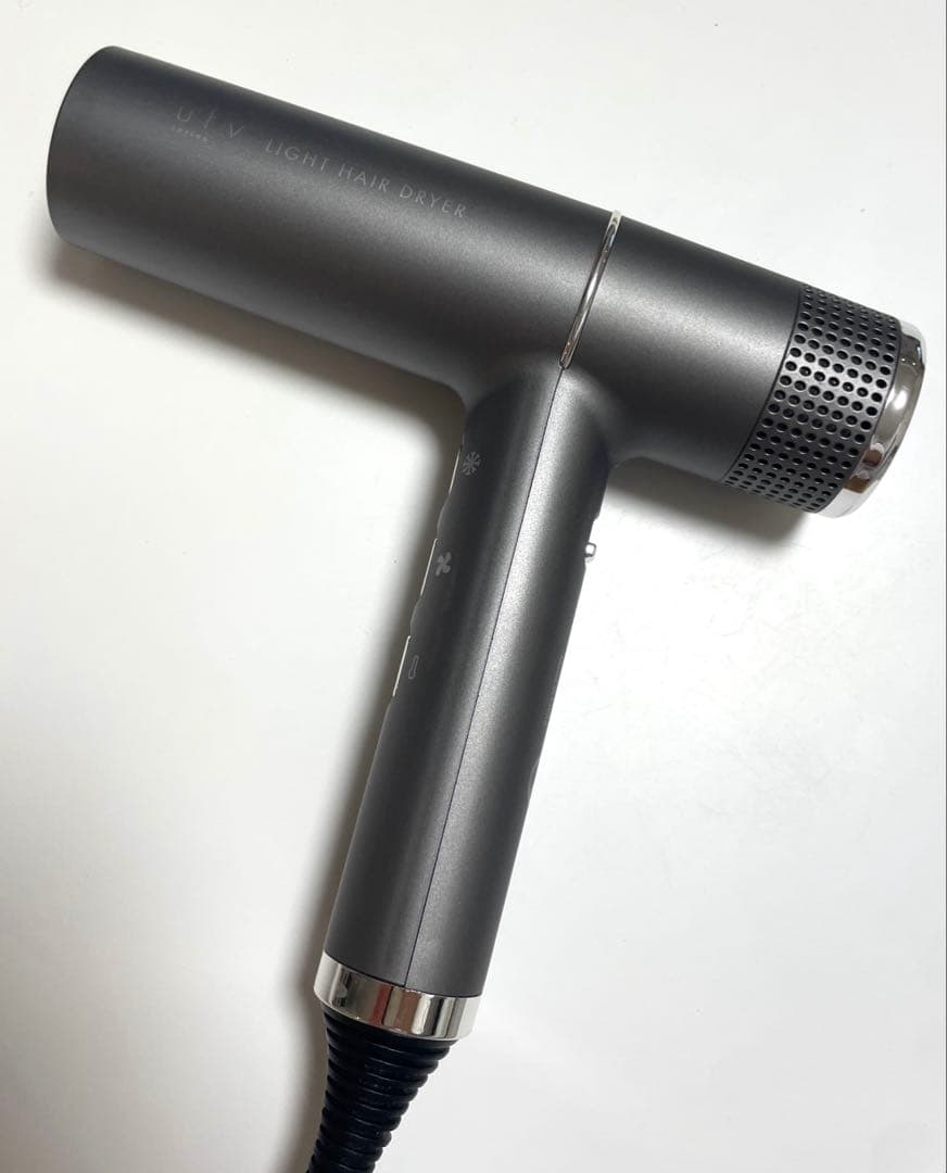 ufv ライトヘアードライヤーULHD01（1200W）スペースグレイ