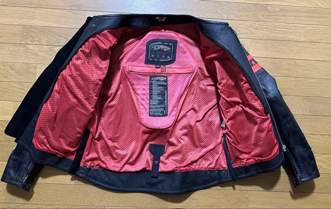 L*k様 TEKNIC 本革　メッシュジャケット サイズ　42