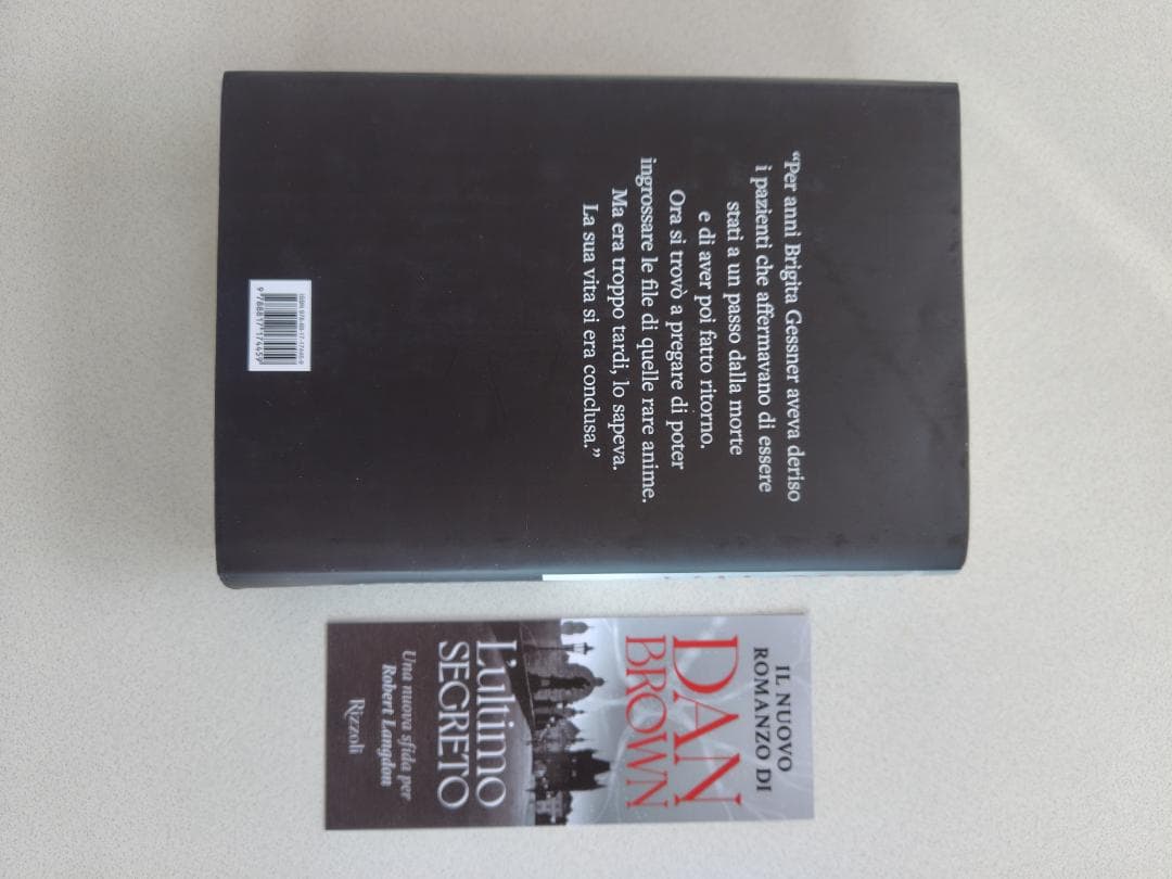 ダン・ブラウンの最新作 L'ultimo segreto (イタリア語原著)