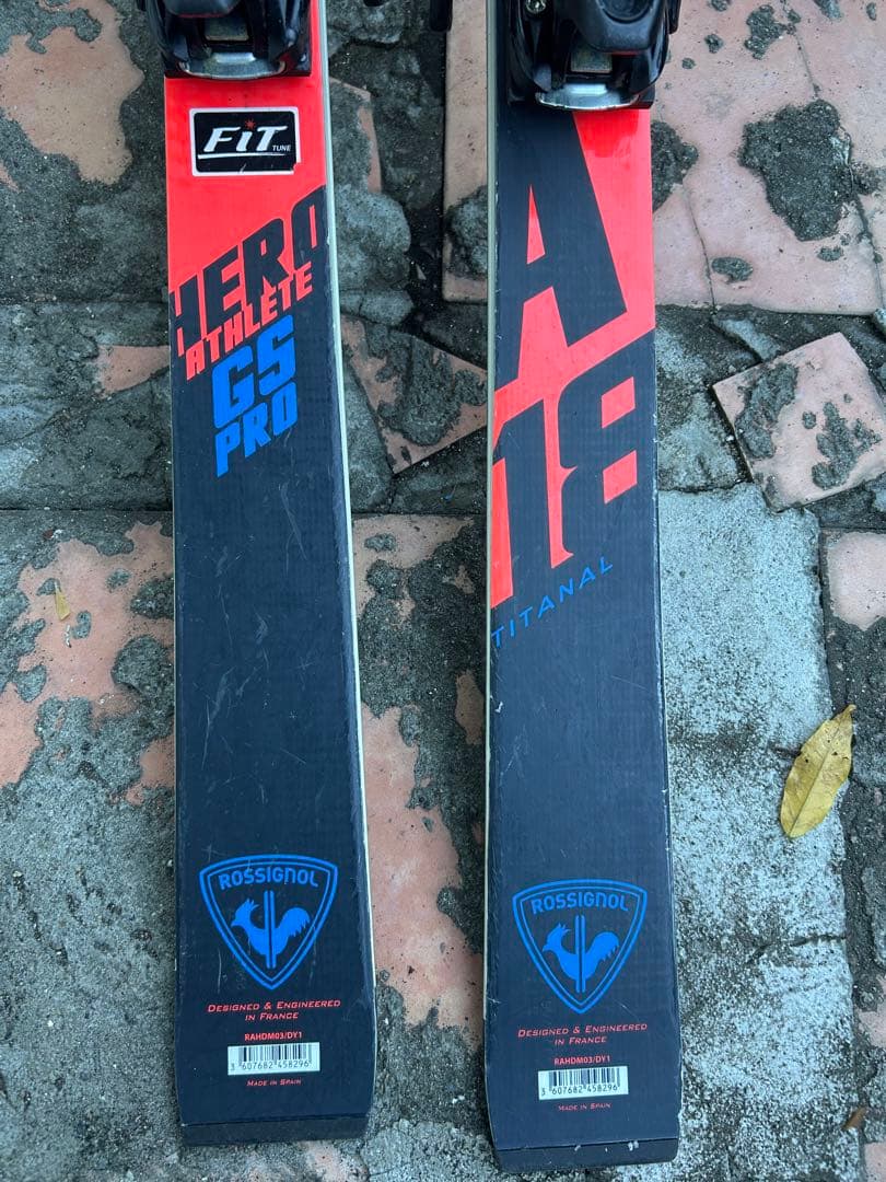 ロシニョール　ジュニア用GSスキー板　158cm R18.0