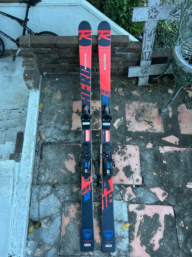 ロシニョール　ジュニア用GSスキー板　158cm R18.0