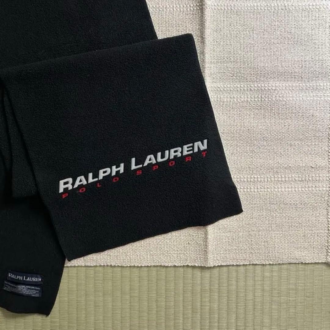 90s Ralph Lauren USA製 マフラー polo sport