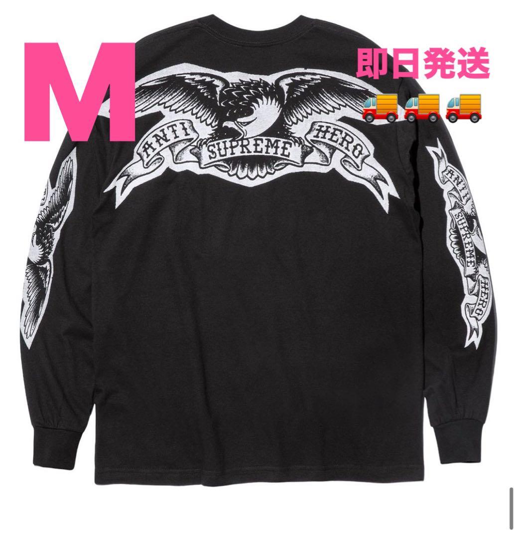 トップス Supreme x ANTIHERO Eagle L/S Tee \