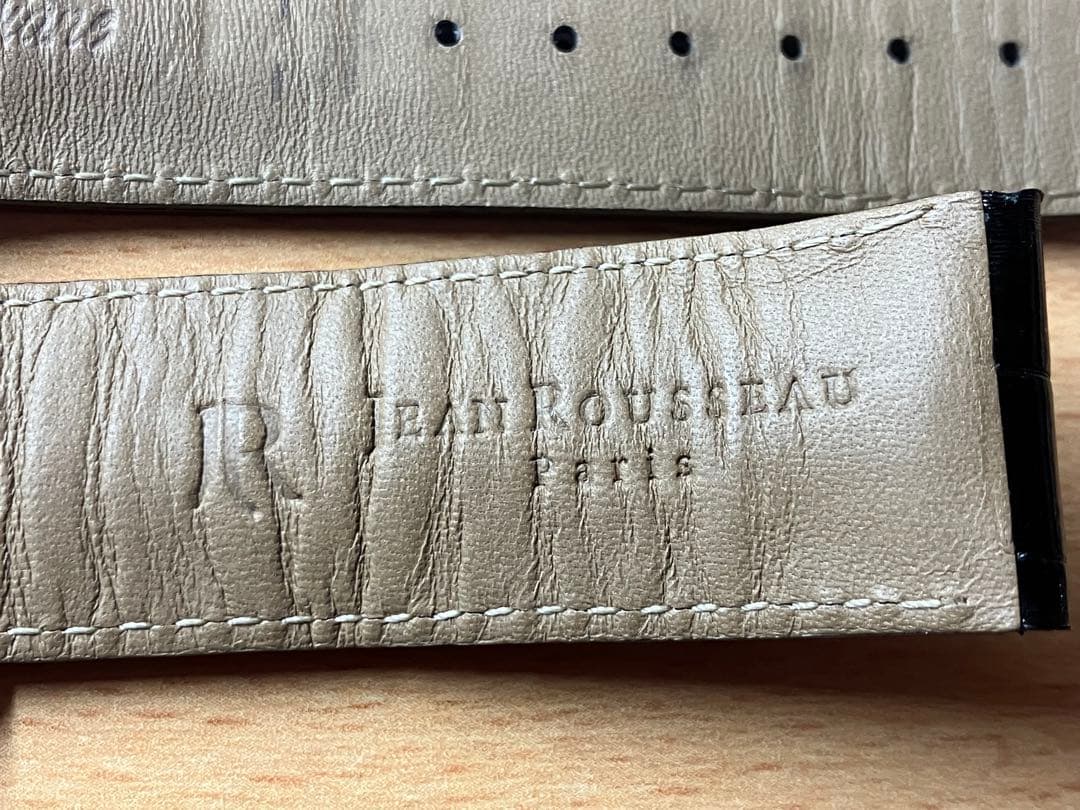 ジャンルソー アリゲーター 22mm jean rousseau