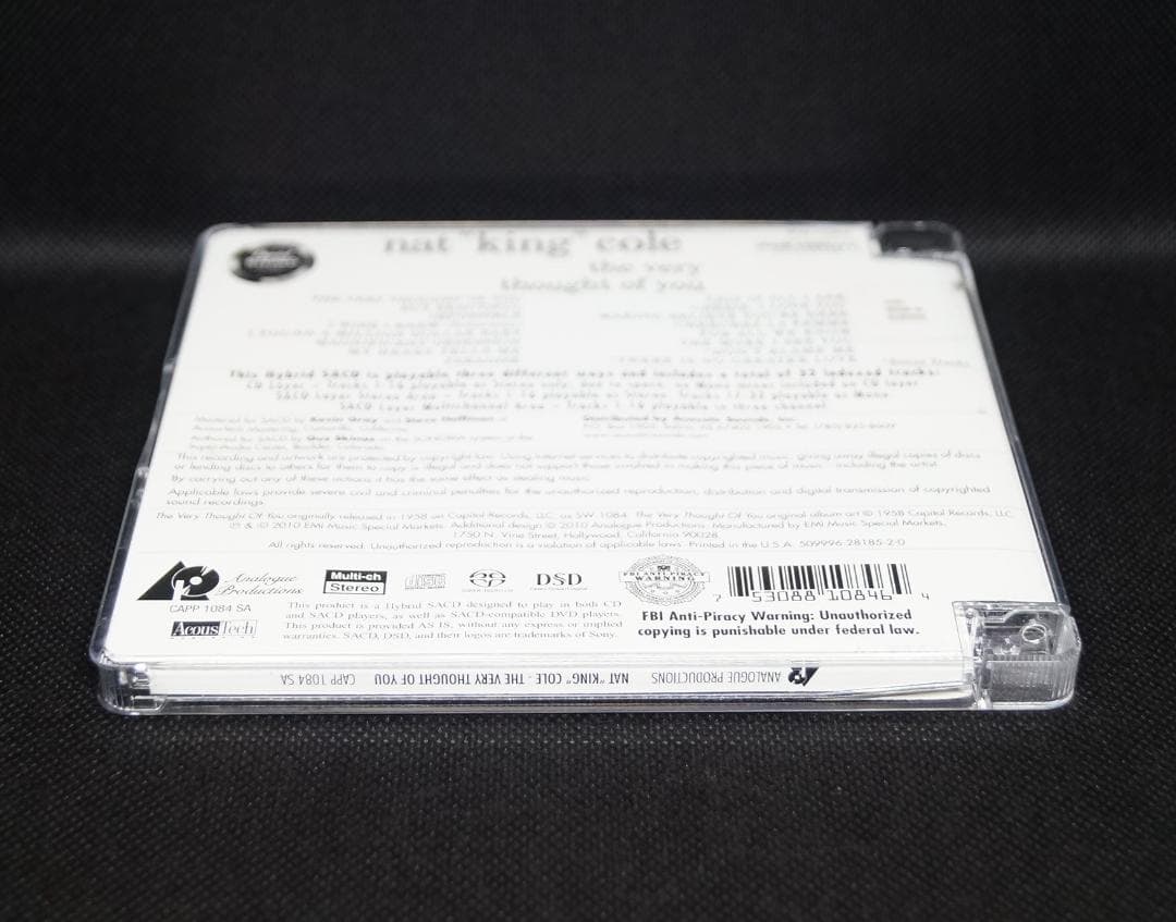 【中古SACD】ナット・キング・コール「君を想いて」アナログプロダクション