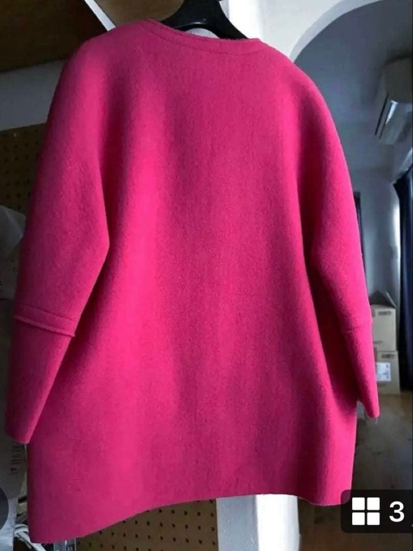 マルニ MARNI コート バージンウール ピンク 美品❣️