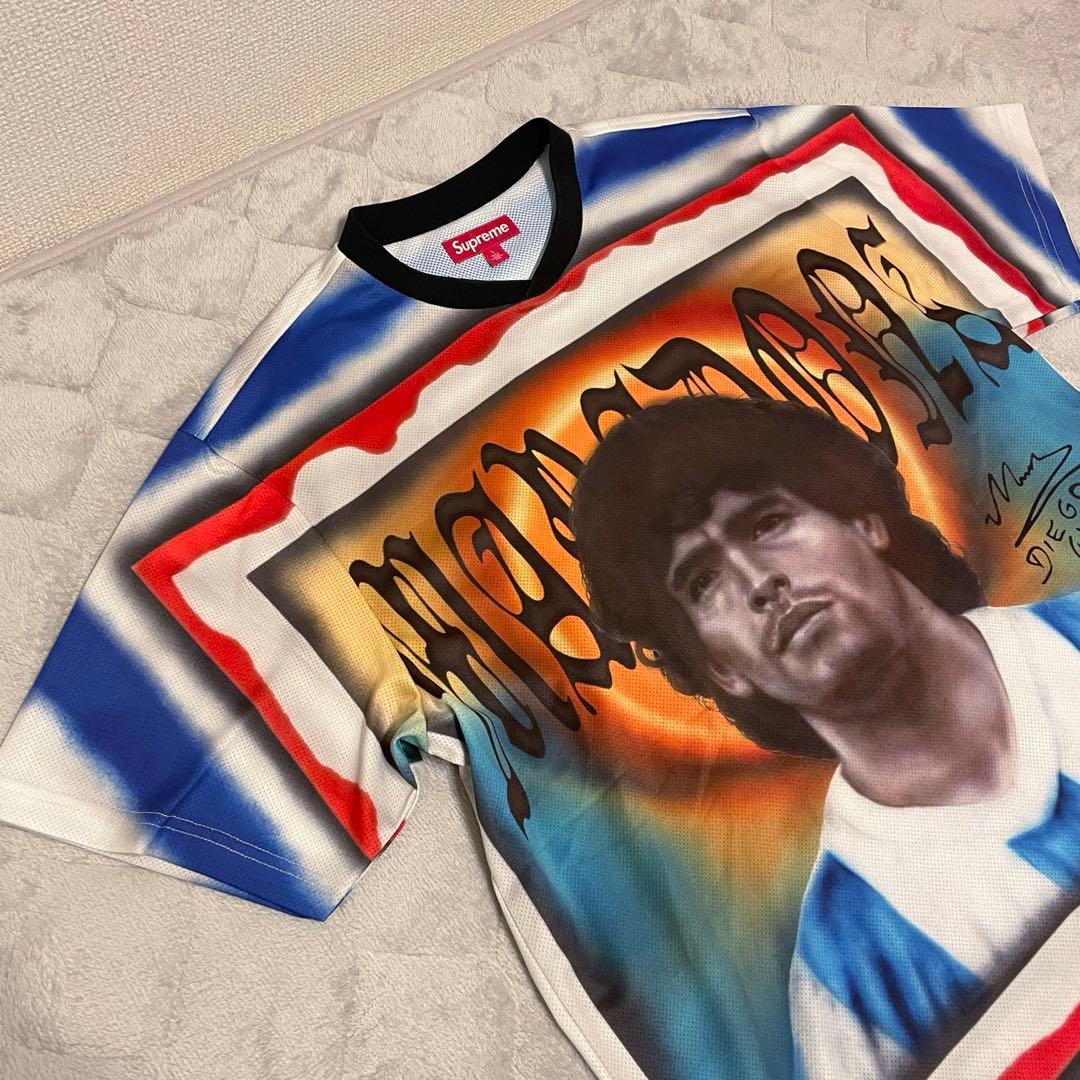 トップス Supreme Maradona Soccer Jersey
