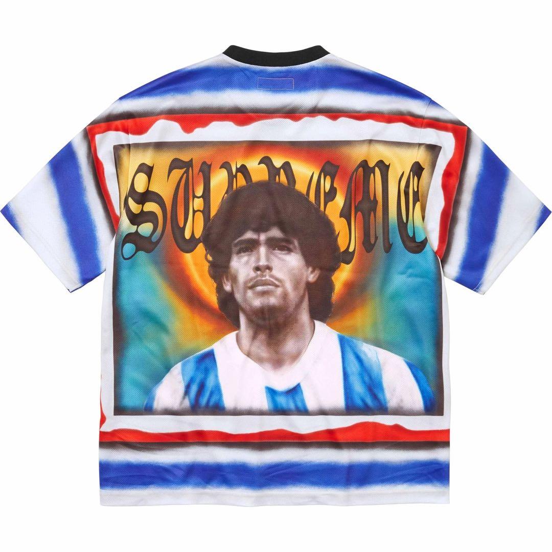 トップス Supreme Maradona Soccer Jersey
