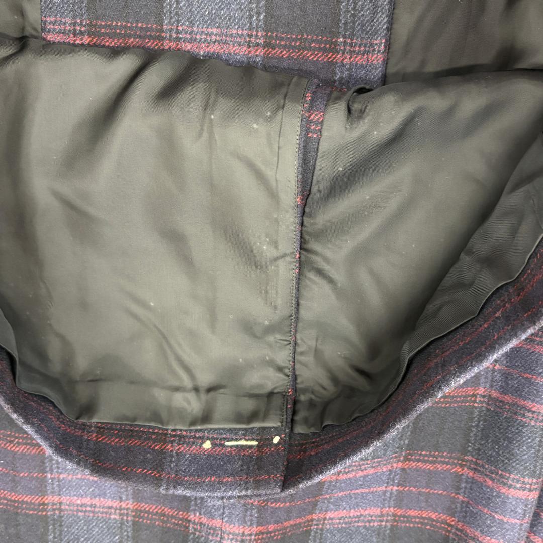 ☆完売品☆ レーヨン混　UNITED TOKYOチェック柄ロングコート　マキシ丈