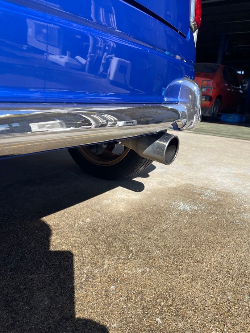 L700 ミラジーノ社外マフラー　D-sport？　引き取り限定