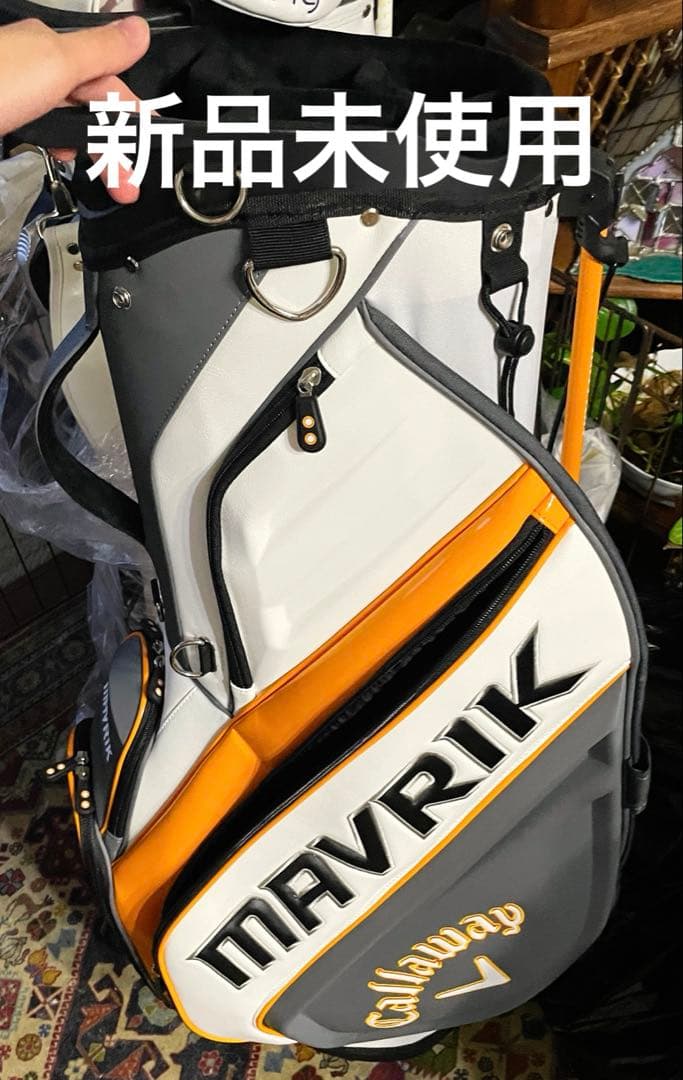 未使用　ゴルフCallawayGolf MAVRIK スタンドキャディバッグ
