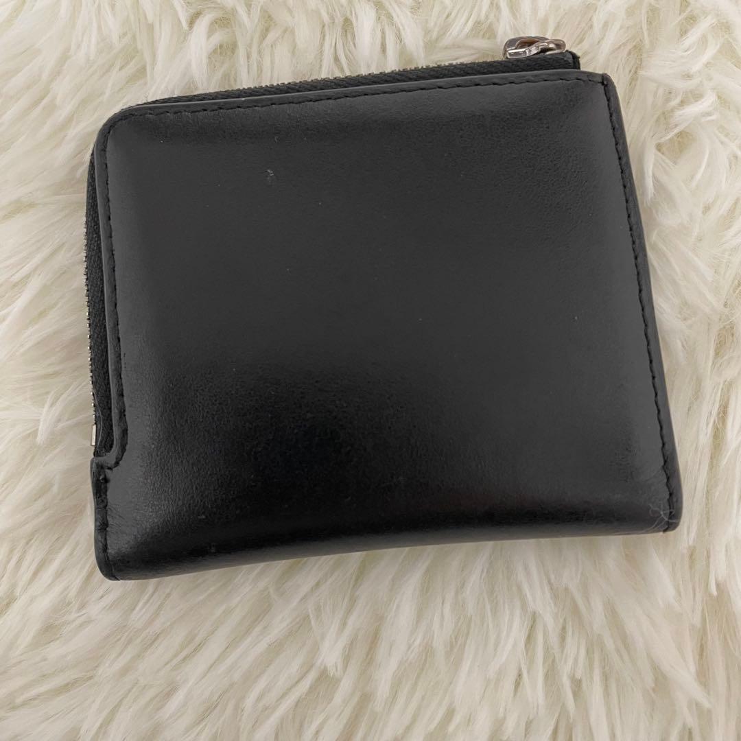 DIESEL　ディーゼル　Dロゴ　コンパクトウォレット　レザー　ジップ