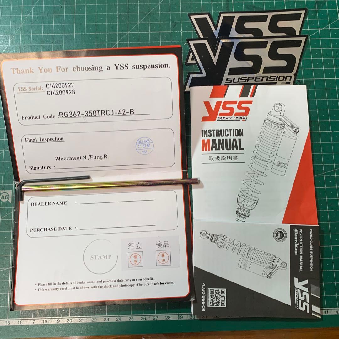 YSS TOP LINE ツインショック