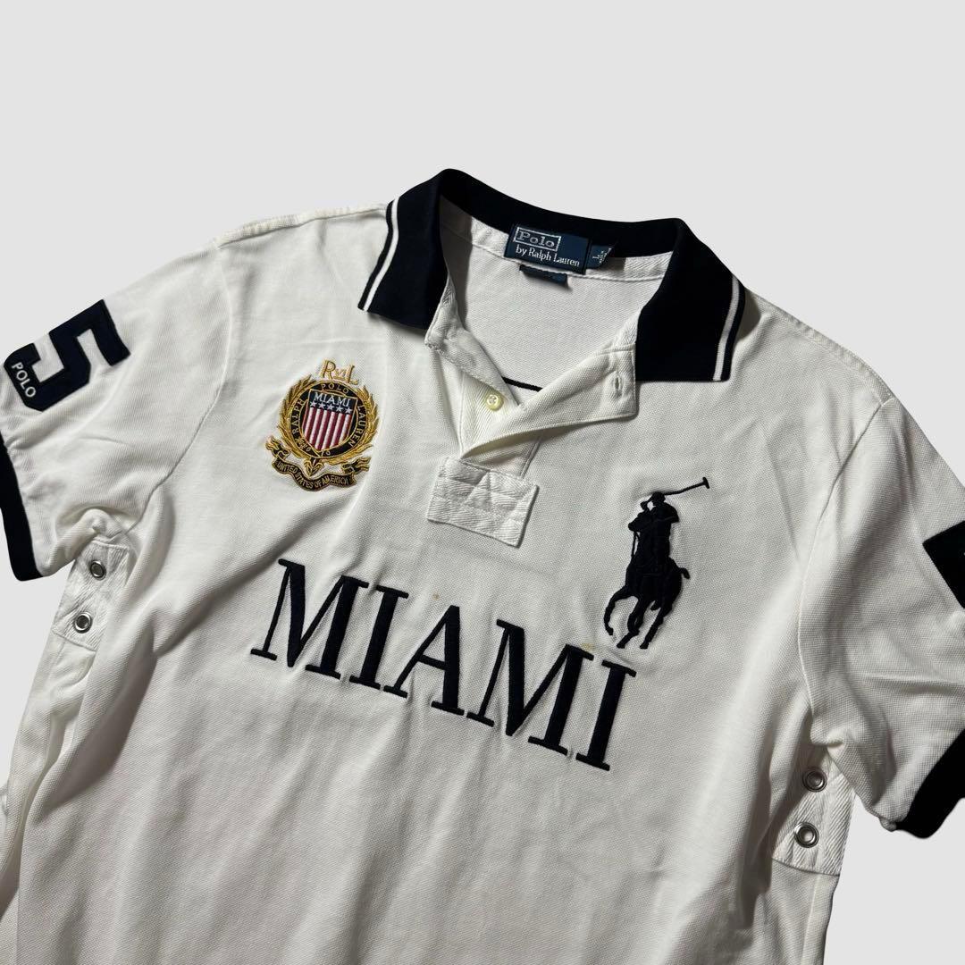 US drip Ralph Lauren ビッグポニーポロシャツ MIAMI
