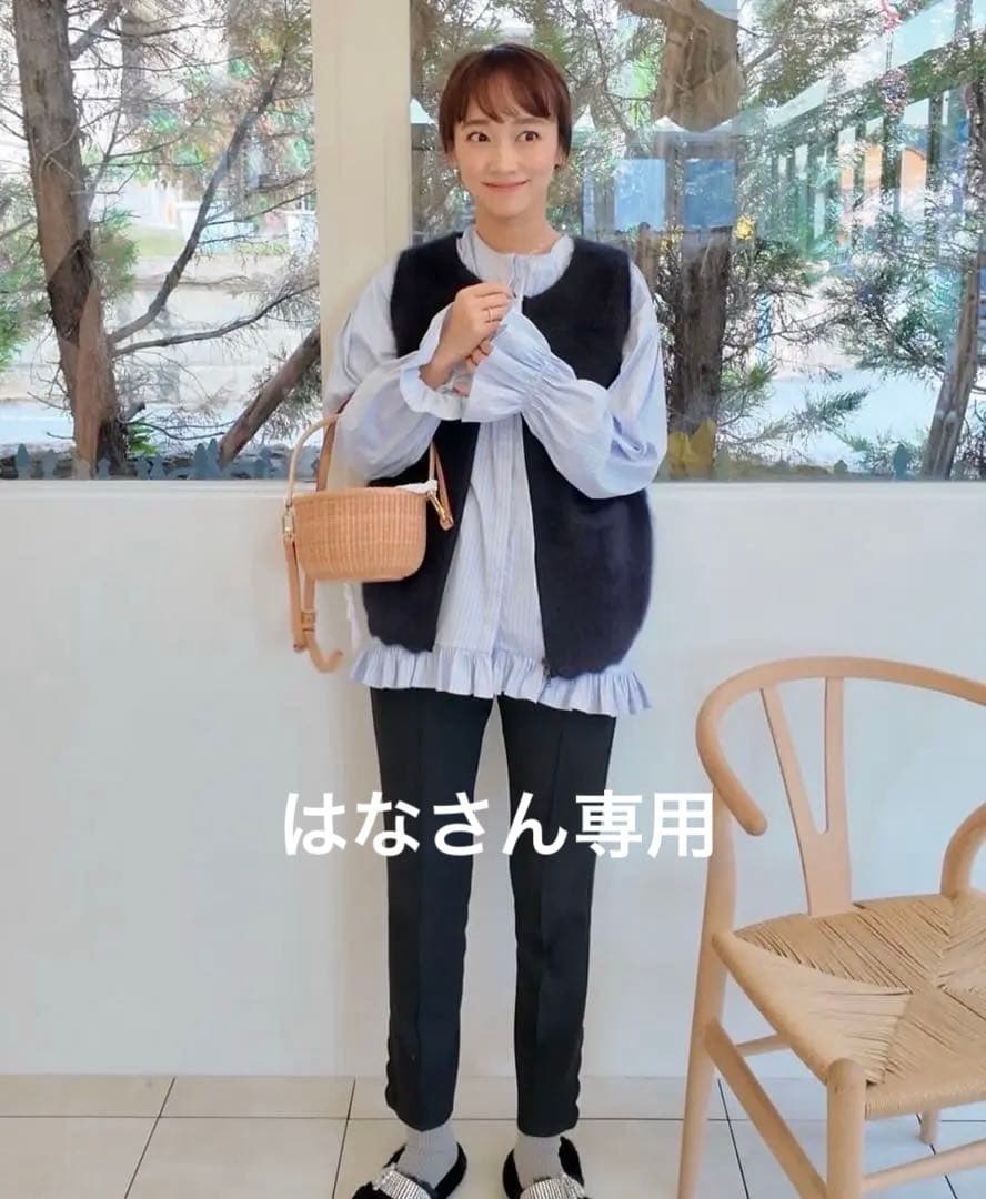 rosy monster スイートピーパンツ　デニムライク　M