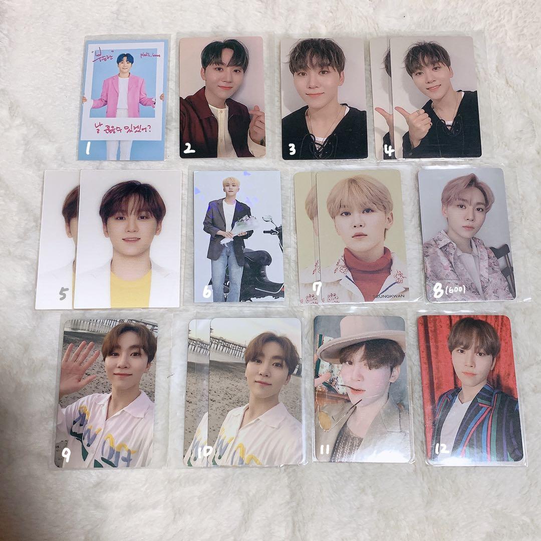 ‪♥‬ SEVENTEEN スングァン トレカ