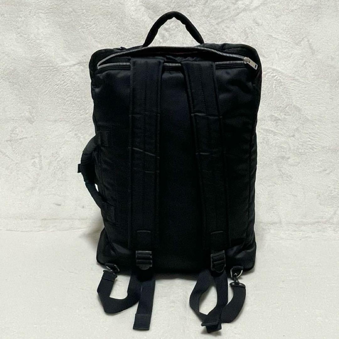 【美品】PORTER 3way 2層式 タンカー リュック ビジネスバッグ