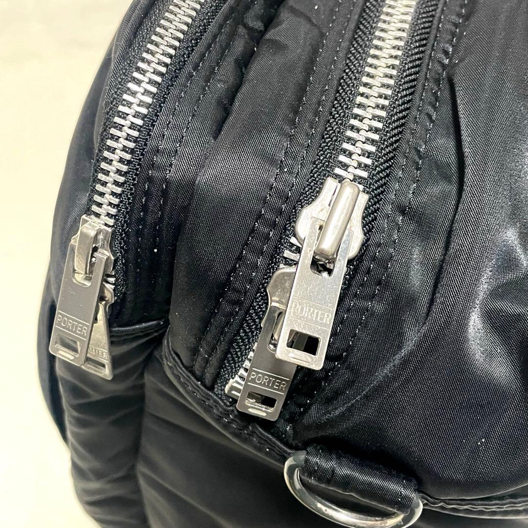 【美品】PORTER 3way 2層式 タンカー リュック ビジネスバッグ