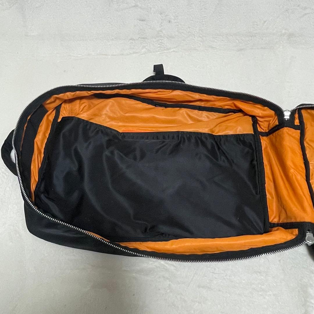 【美品】PORTER 3way 2層式 タンカー リュック ビジネスバッグ