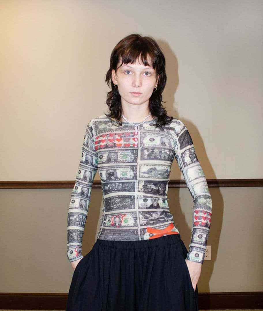 試着のみ！完売品！ VAQUERA ヴァケラ ドルプリントシアートップス 総柄