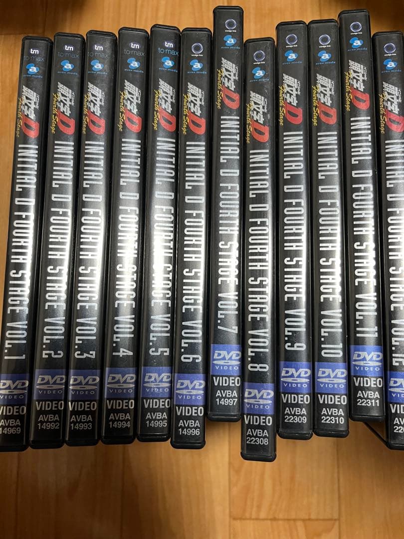 頭文字D INITIAL D Forth Stage 4期　全巻セット　dvd