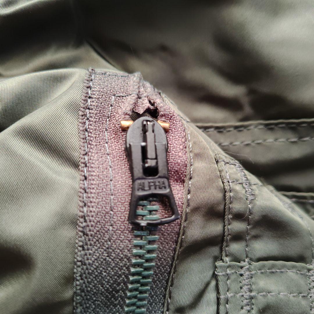 I*a様 変色無し アメリカ製 アルファМA-1 ALPHA タグ付き未使用　S