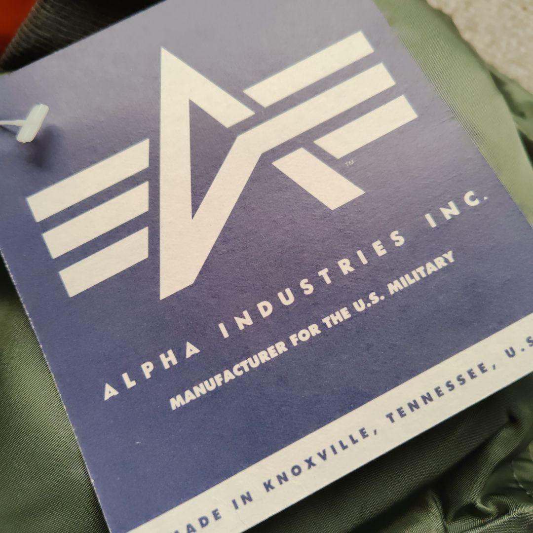 I*a様 変色無し アメリカ製 アルファМA-1 ALPHA タグ付き未使用　S