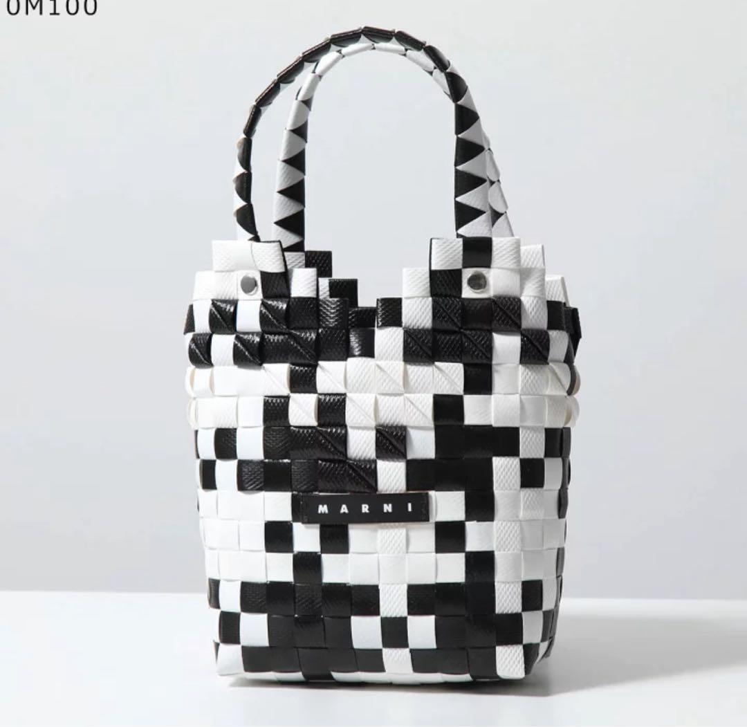 MARNI チェック柄 トートバッグ