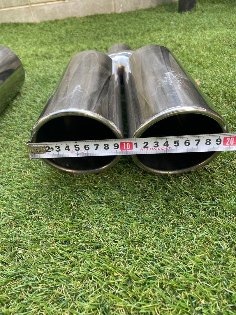 2本出し　マフラーカッター