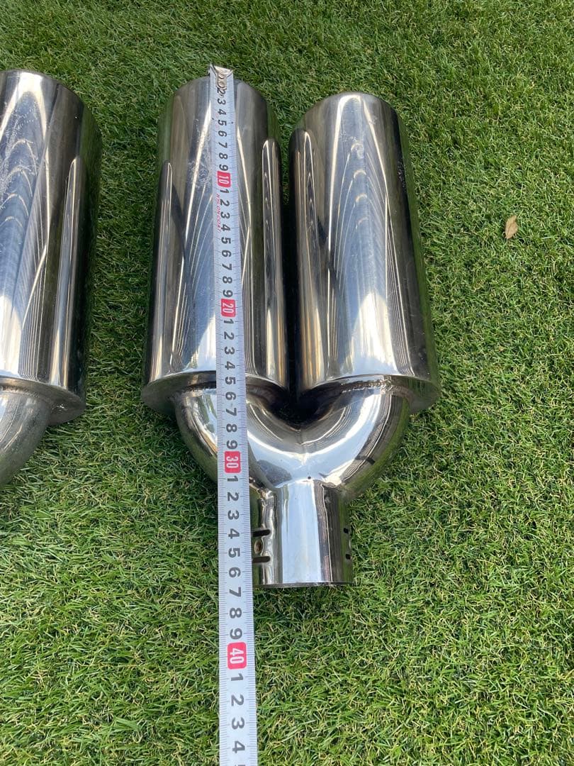 2本出し　マフラーカッター