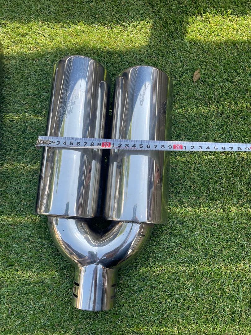 2本出し　マフラーカッター