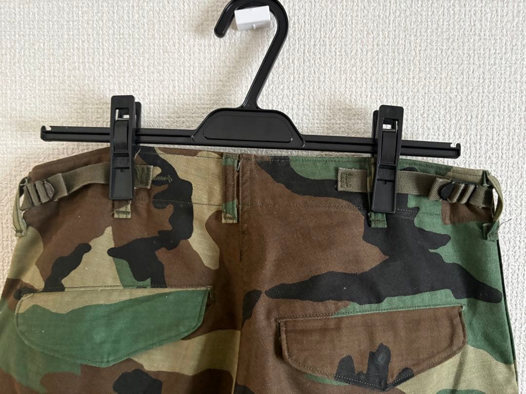 80s 90s US ARMY M65 ウッドランド カモ 迷彩 カーゴ パンツ