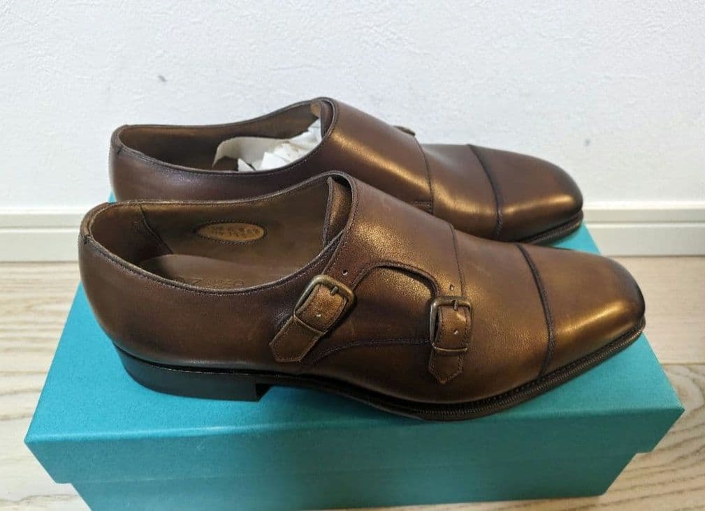 【限定品】　EDWARD　GREEN　ダブルモンク　ウエストミンスター7E