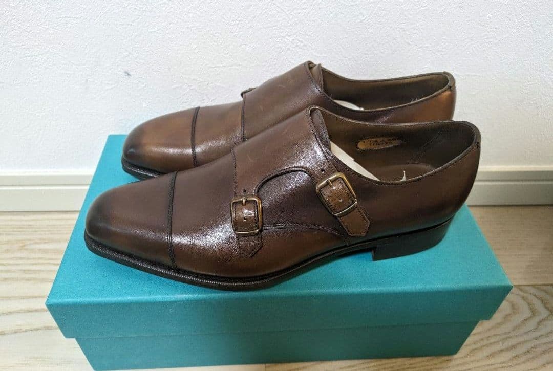 【限定品】　EDWARD　GREEN　ダブルモンク　ウエストミンスター7E