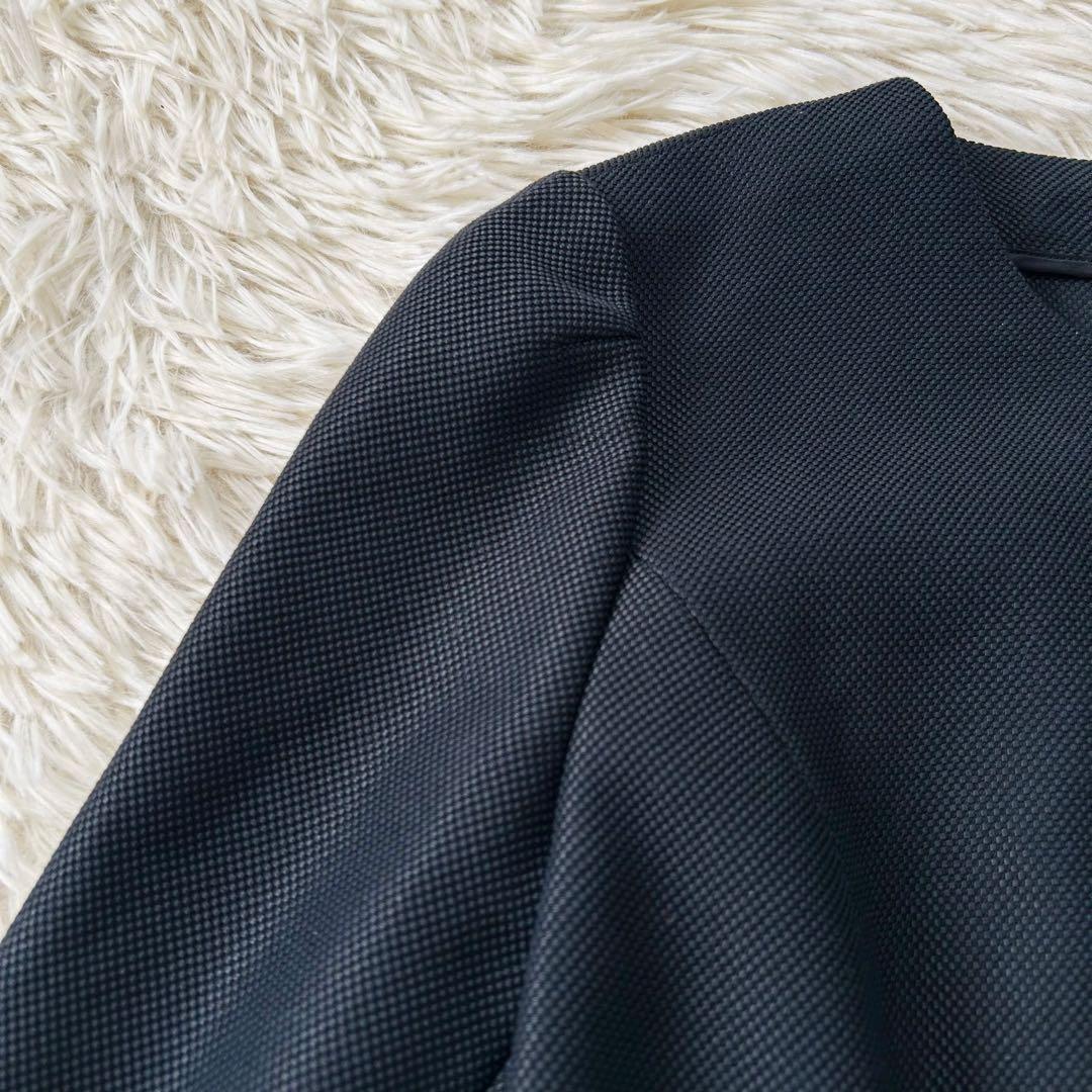 未使用品 エムズグレイシー ノーカラージャケット ダブルジップ ビジュー 40