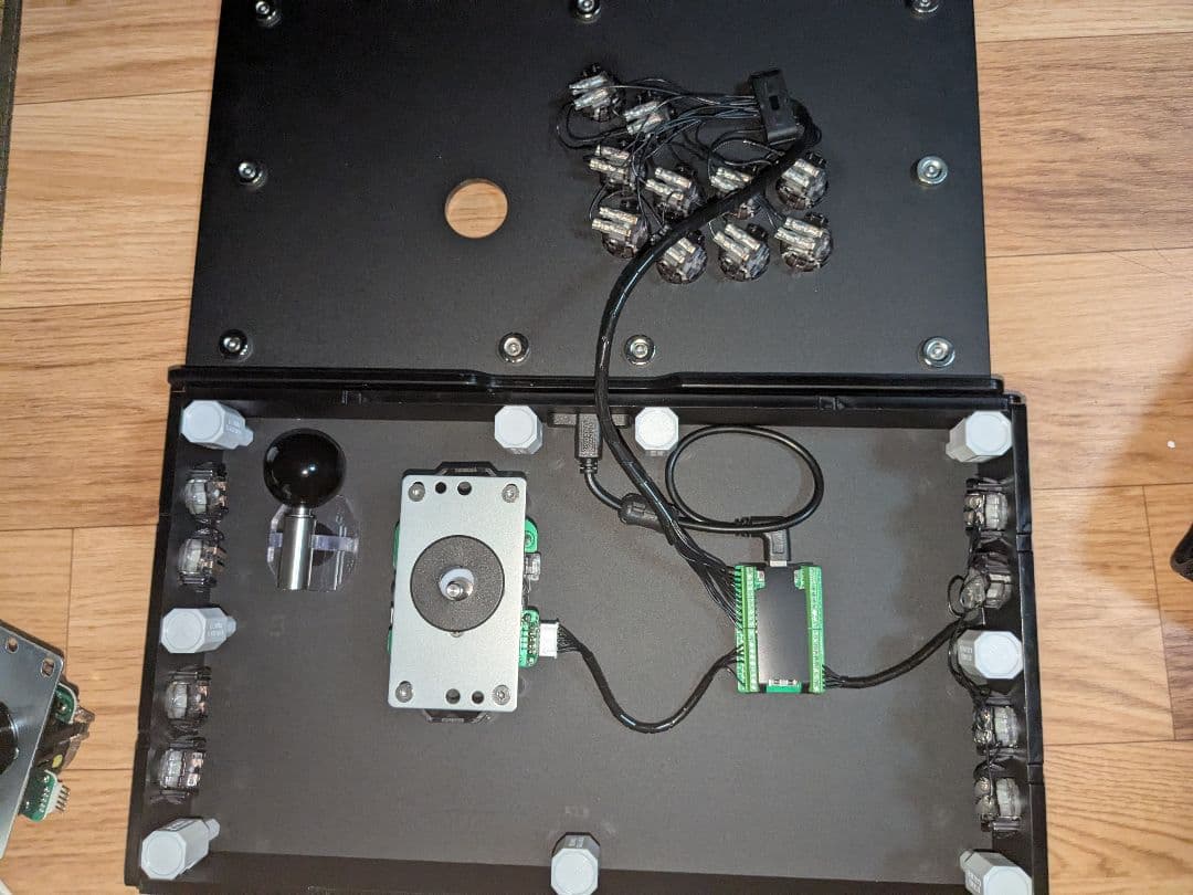 【PKB PC】PWS FS-24 アーケードファイトスティック・スプリングレバ