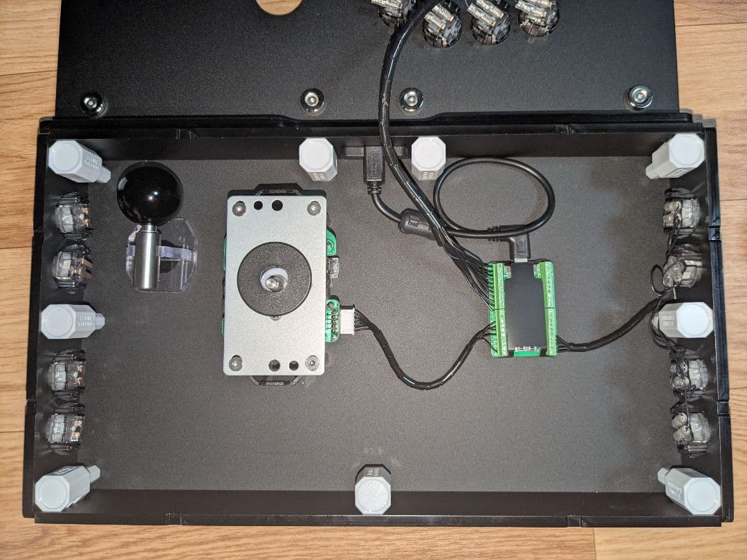 【PKB PC】PWS FS-24 アーケードファイトスティック・スプリングレバ