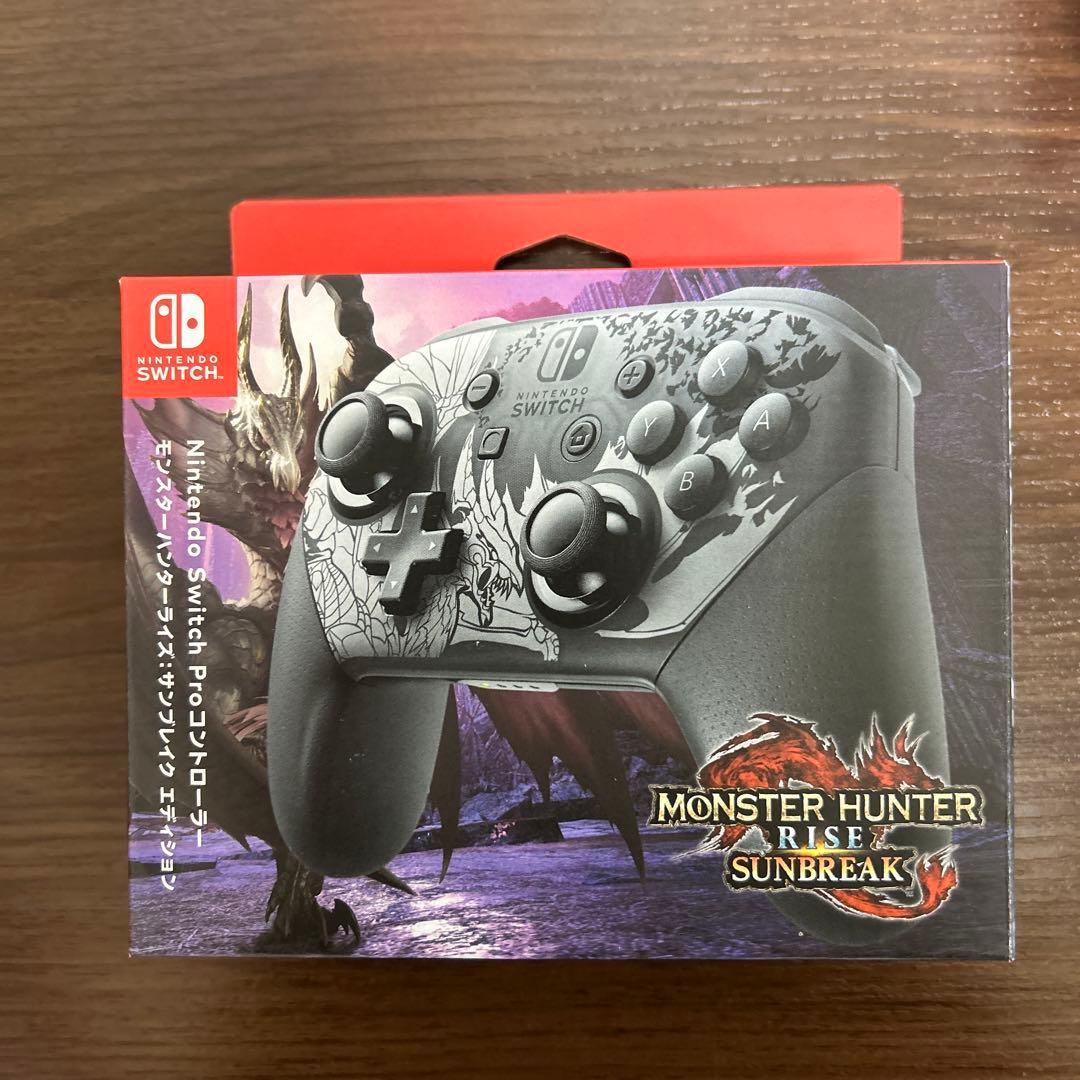 Nintendo Switch　スイッチ　プロコン　純正　モンハン　新品未開封