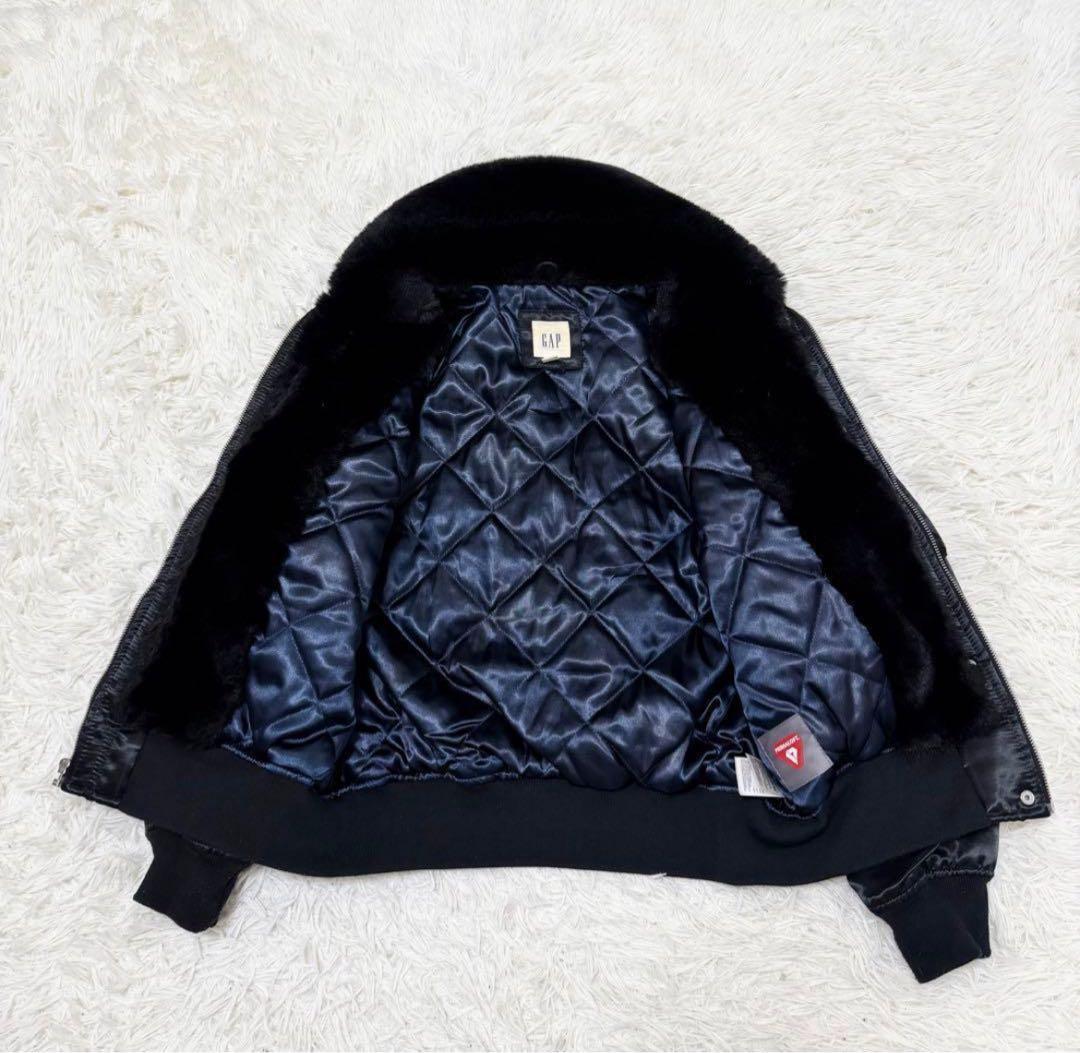 GAP y2k ma1 ブラック ダウンジャケット