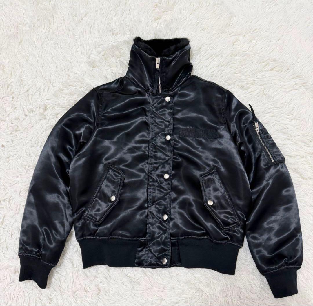 GAP y2k ma1 ブラック ダウンジャケット