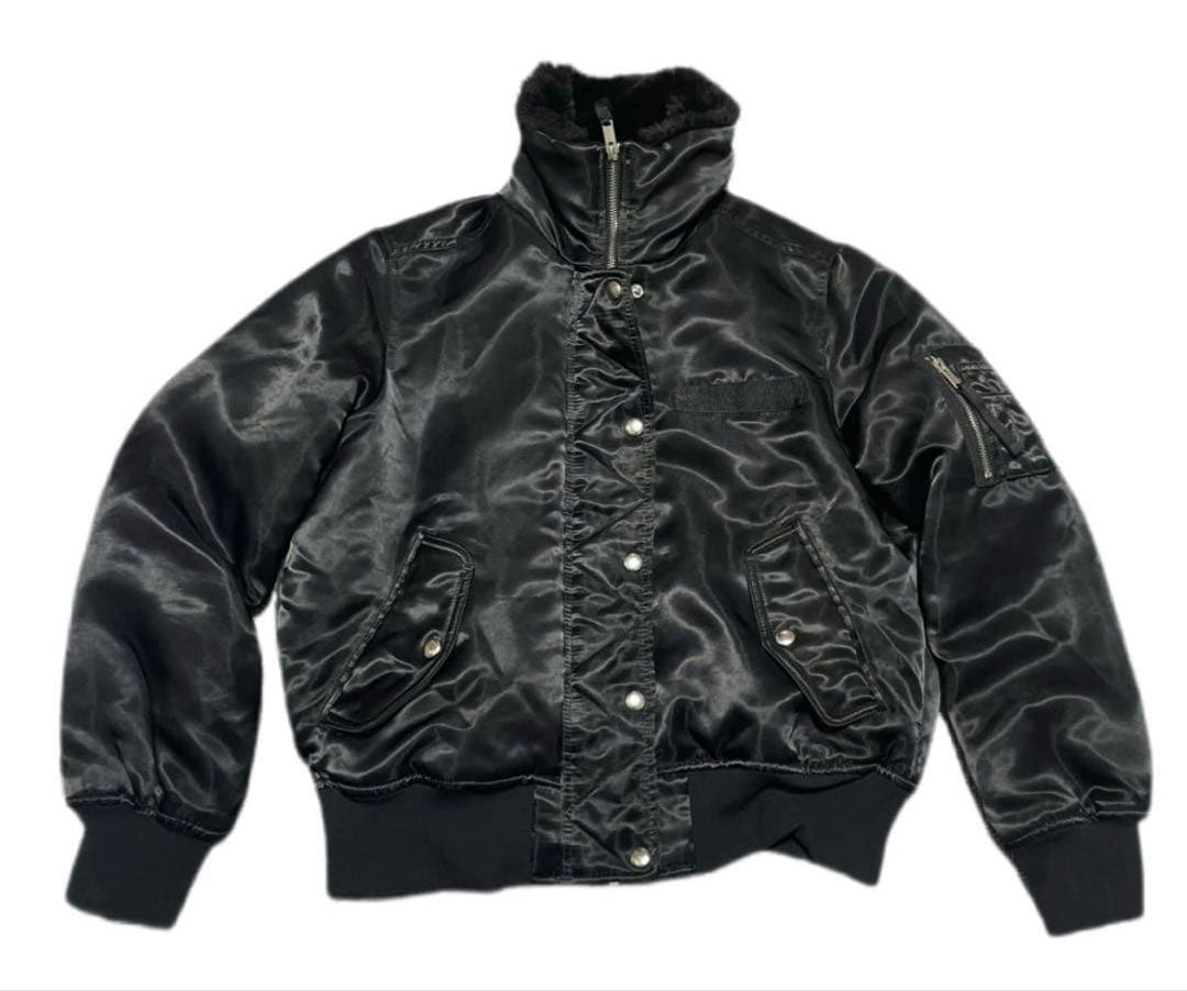 GAP y2k ma1 ブラック ダウンジャケット